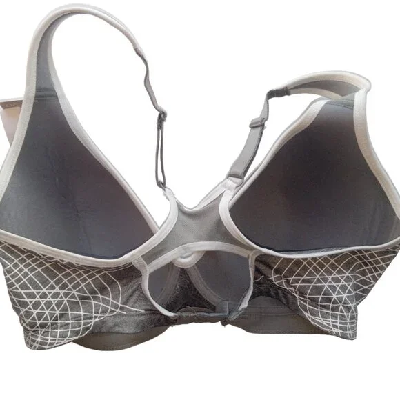 NWT Danskin 34DDD/1X Heather Grey Sports Bra - Picture 6 of 9